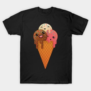 Cute Melting Icecream T-Shirt